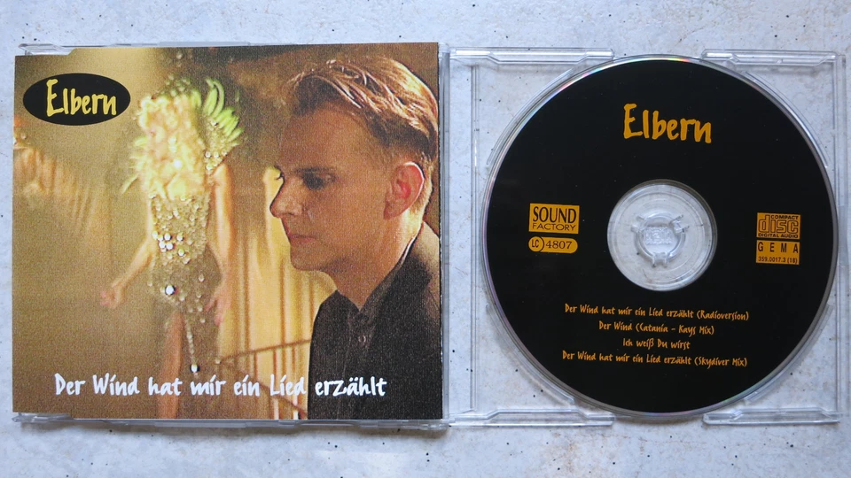 Elbern ‎– Der Wind Hat Mir Ein Lied Erzählt   Maxi-CD   → Escape With Romeo - Bild 1 von 1
