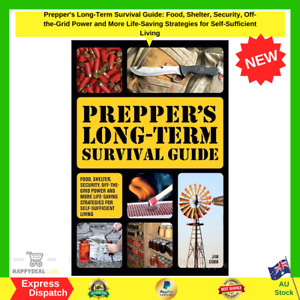 Prepper's Long-Term Survival Guide By Jim Cobb *Brand NEW* Free Delivery AU