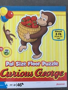 Pressman 46 piece Curious George - Pal Size Puzzle 91.44 Cm Tall