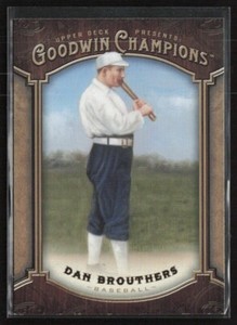2014 Upper Deck Goodwin Champions #171 Dan Brouthers