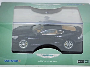Oxford pressofuso scala 1:43 Aston Martin DB9 Coupè onice nero - Foto 1 di 1