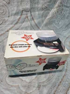 EZ Disc CD/DVD Disc Dispenser Up To 100 Disc Blue Point One Tech Brand New!!! - Bild 1 von 9