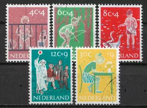 Netherlands 1959, Surtax for Child Welfare, Sc # B336-B340, VF Canceled - Picture 1 of 1