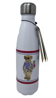 RALPH LAUREN Limited Edition Polo Hampton Bear Water Bottle 17oz Stainless Steel - Image 1 of 4