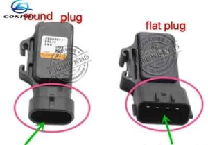 for Lifan 320 520 620 intake air pressure temperature sensor round flat plug - Bild 1 von 8