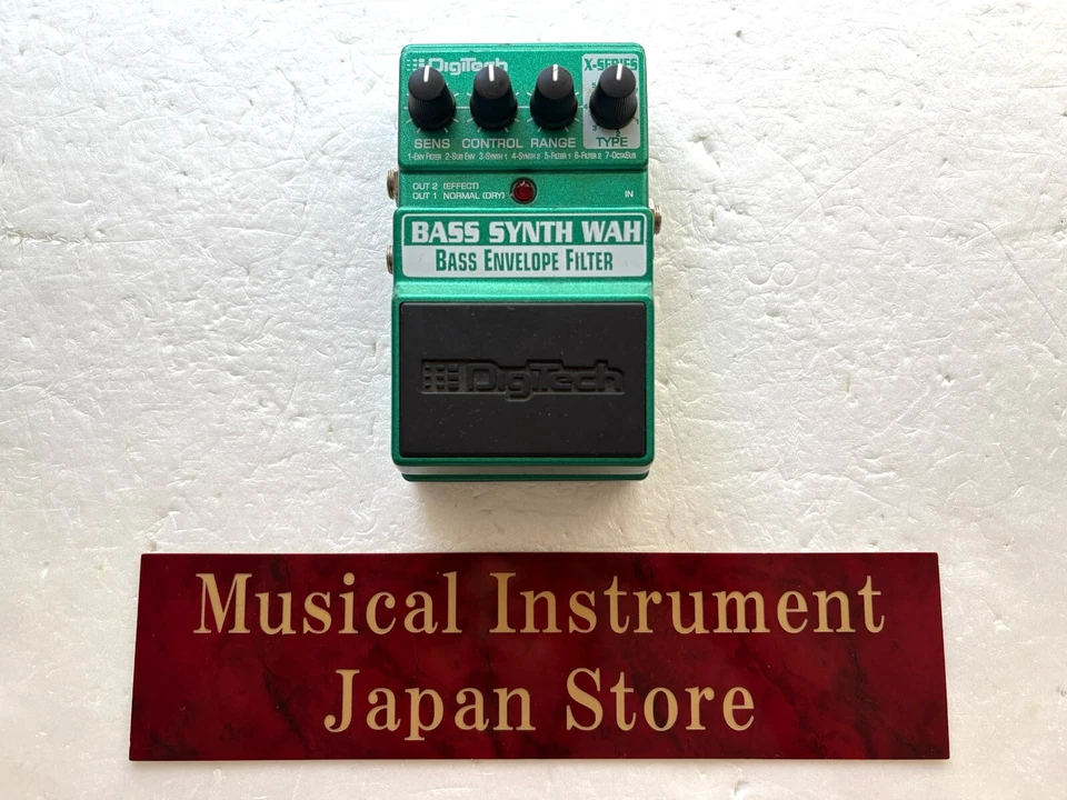 Digitech Bass Synth Wah Envelope Filter Guitar Effect Pedal Used from Japan - Image 1 of 4