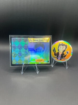 NM - Harry Potter WOTC THE FAMOUS HARRY POTTER #26/80 Holo Rare Card - Image 1 of 2