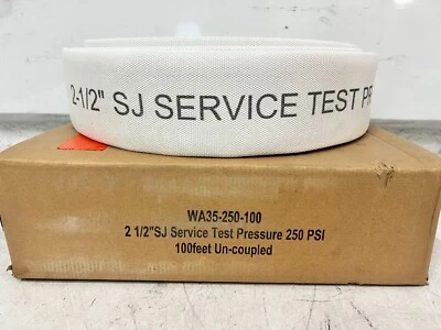 Chaqueta individual de 100 pies - Manguera de descarga de molino industrial WA35-250-100 Foto 1 de 4