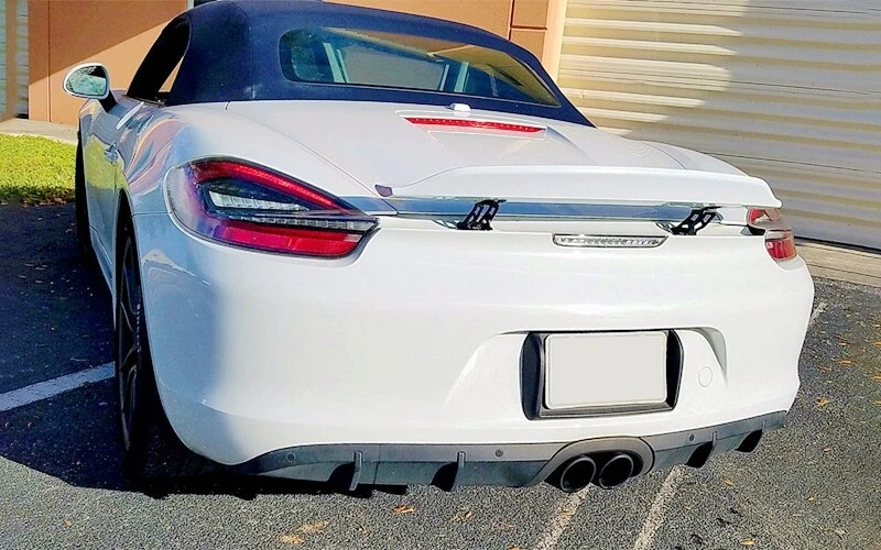 Fit For Porsche 2013-2016 Boxster S GTS 981 SP Style Rear Wing Trunk Spoiler — 第 1/4 张图片