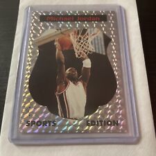 Michael Jordan sports edition promo card silver
