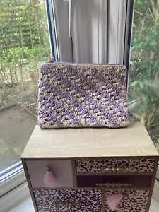 Accessorize SideHandle/ Clutch Bag. Lilac Mix . NWTA . - Picture 1 of 3