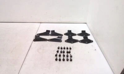 Juego de 4 puertas bisagras interiores negras Jeep JK Wrangler OEM PX8 2007-2017 155847 Foto 1 de 4