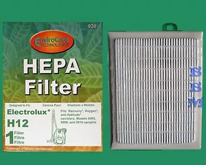 1 Electrolux #60286 H12 HF1 Eureka EL012W Aspirapolvere filtro HEPA idoneità - Foto 1 di 2
