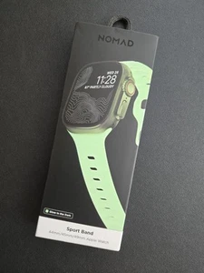 Nomad Apple Watch Glow 2.0 44/45/49mm Ultra Watch FKM Sport Band Rare - Zdjęcie 1 z 5