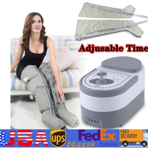 Leg Foot Massager Machine Therapy Lymphatic Drainage Pressure Recovery Boots - Afbeelding 1 van 10