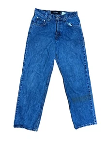 Vintage Levis 90s Silver Tab Loose Straight Light Wash Distressed/Stain 28x28,5 - Bild 1 von 16