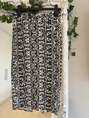 Baukjen Black And White Skirt Size 12 - Image 1 of 4