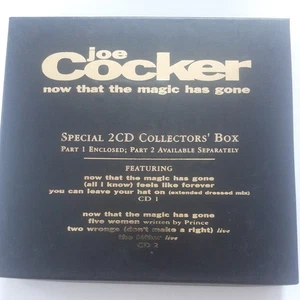JOE COCKER "NOW THAT THE MAGIC HAS GONE" SPECIAL (2x MAXI CDs) COLLECTORS BOX - Picture 1 of 6