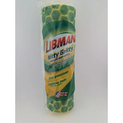 Libman Nitty Gritty Roller Mop Refill Sponge Tear Resistant - Image 1 of 4