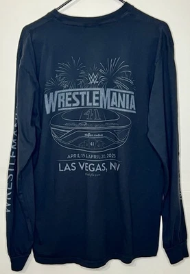 WWE WrestleMania 41 Fx Crew Long Sleeve Shirt Roman Reigns Cm Punk Strictlyfx L - Image 1 of 4