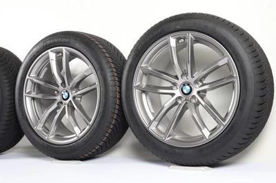 Original BMW 5er G30 G31 Winterräder 18 Zoll 662 M Doppelspeiche 8093405 47809 - Bild 1 von 4