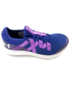Under Armour Girls Youth Sneakers Blue and Purple Size 4/ 36 ($) - Picture 1 of 7