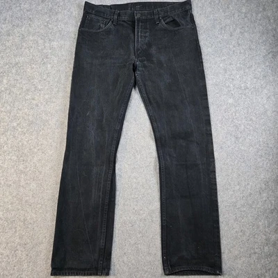 Citizens of Humanity Jeans Mens 36x32 Black Bowery Slim Straight Leg USA Made - Image 1 of 4