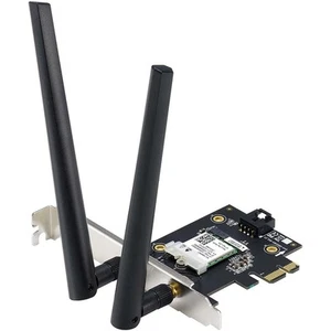 ASUS PCE-AXE5400 WiFi 6E PCI-E Adapter 6Hz Band 160MHz Bluetooth 5.2 WPA3 OFDMA - Bild 1 von 1