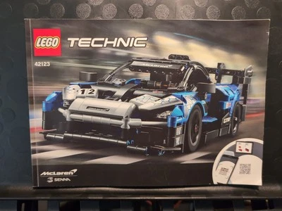 Lego Technic 42123 McLaren Senna GTR Instruction Book Manual Only  - Image 1 of 4