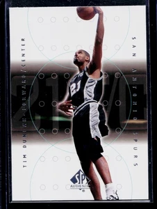 2000-01 SP Authentic #73 Tim Duncan - Picture 1 of 2