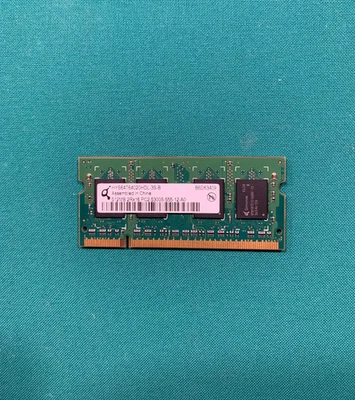 Qimonda 512MB RAM stick DDR2 SDRAM SO-DIMM 200 Pin RAM HYS64T64020HDL-3S-B - Image 1 of 2