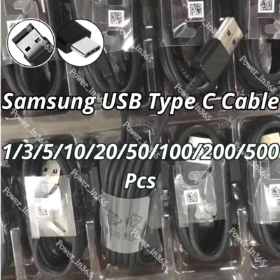 Cable cargador rápido USB C tipo C al por mayor para Samsung S21 20 10 9 A53 52 51 50 14 Foto 1 de 4