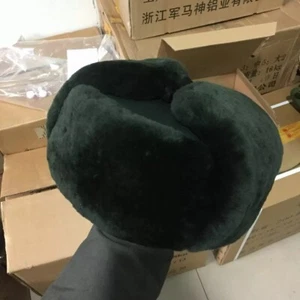 China Militär Ausgabe PLA Typ 07 Winter Uschanka Armee Kaschmir Wolle Mütze - Bild 1 von 22
