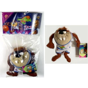 Juguete de peluche Taz McDonalds 1996 Space Jam Tune Squad sellado - Imagen 1 de 5
