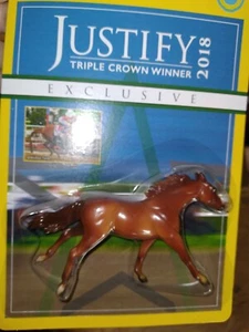 Breyer race horse Stablemate Justify sm - Picture 1 of 1