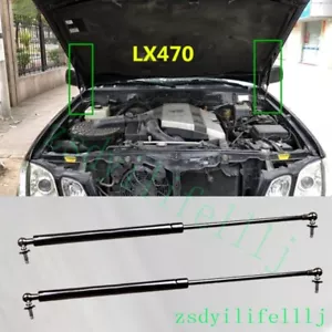 2Pcs For Lexus LX470 1998-2007 Car Front COVER HYDRAULIC STRUT SHOCK Left Right - Foto 1 di 1
