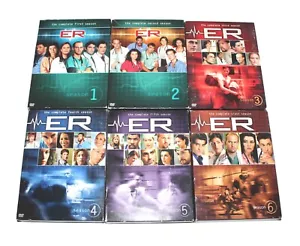 ER Complete Seasons 1 through 6 DVD TV Show Used in Good Condition - Picture 1 of 2
