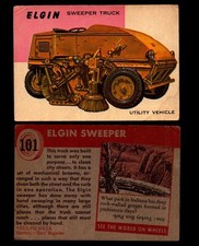 World on Wheels Topps 1954 Vintage Trading Cards #101-#160 You Pick Singles