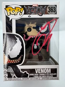 TOM HARDY autografo firmato Funko Pop VENOM di persona autografo ACOA - Foto 1 di 8