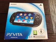 Sony Playstation Vita 1GB Crystal Black Handheld-Spielkonsole (PCH-1000 Series (Wi-Fi))