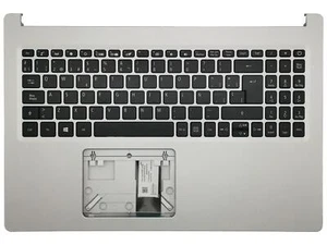 Acer Aspire A515-54 A515-54G Palmrest Cover Keyboard Spanish Silver 6B.HDEN7.048 - Afbeelding 1 van 2