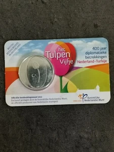 COINCARD 5 EURO ARGENT 2012 PAYS BAS / NEDERLAND SILVER EUROS - Picture 1 of 2