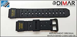 REPLACEMENT ORIGINAL WATCH BAND CASIO LED-30. NOS - Picture 1 of 2