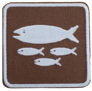 Fish Hatchery Patch Wildlife Conservation Fishery Recreational Sign Embroidered - Picture 1 of 1