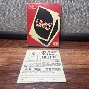 Vintage 1979 UNO Card Game 108 Cards Complete Set in Box With Manual - Picture 1 of 8