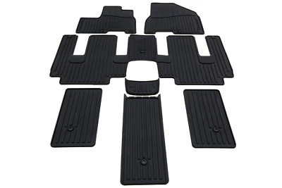 Juego completo de alfombrillas de goma para todo tipo de clima 15-18 Sedona A9113-ADU02 OEM NUEVAS Foto 1 de 4