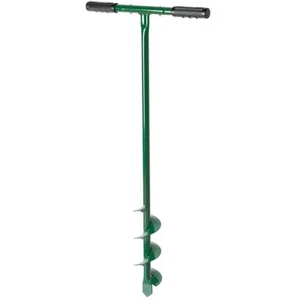 trivella a mano per buchi terreno pali albero 100 150 mm perforatore manuale - Foto 1 di 7