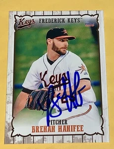 Brenan Hanifee SIGNED 2019 Frederick Keys Team Card Detroit Tigers Auto RC - Picture 1 of 2