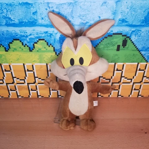 Nanco Lil Looney Tunes WILE E. COYOTE 20" Plush Stuffed Animal Baby Kid Vtg Cover