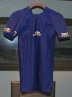 Inzer EHPHD Bench Shirt Size 46 Royal Blue w/Yellow Trim (LN) Discontinued Color - Image 1 of 4